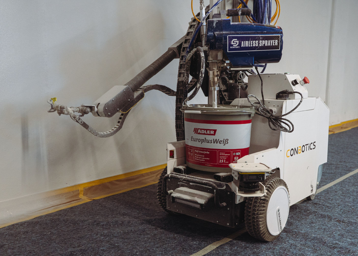 Współpraca między dyspersją ADLER a robotem malarskim okazała się strzałem w dziesiątkę pod każdym względem. | © ADLER