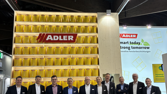 Starke Beratungskompetenz: Das ADLER-Team auf der Fensterbau Frontale. | © ADLER