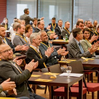 Ponad 100 uczestników nie przegapiło najwyższej klasy programu na imprezie przemysłu meblarskiego ADLER.