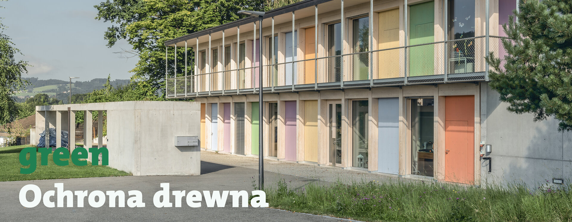 green Ochrona drewna
