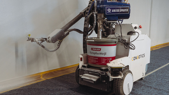 Współpraca między dyspersją ADLER a robotem malarskim okazała się strzałem w dziesiątkę pod każdym względem. | © ADLER