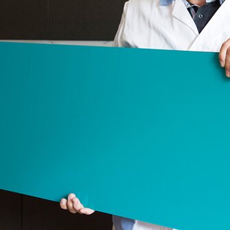 Die Zugabe von Vetrofix V sorgt für das perfekte, streifenfreies Ergebnis. 